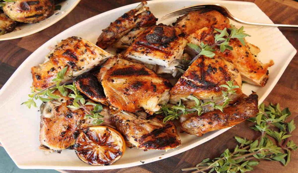 Greek Chicken Thighs Bright and Tangy