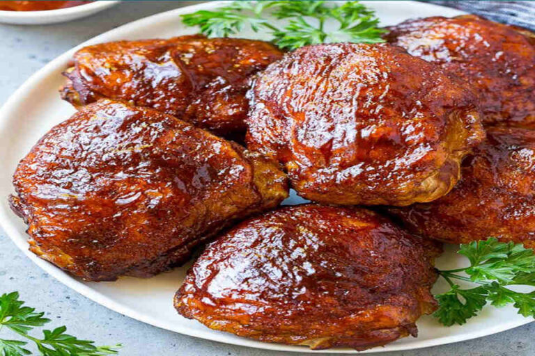 smoker chicken thighs