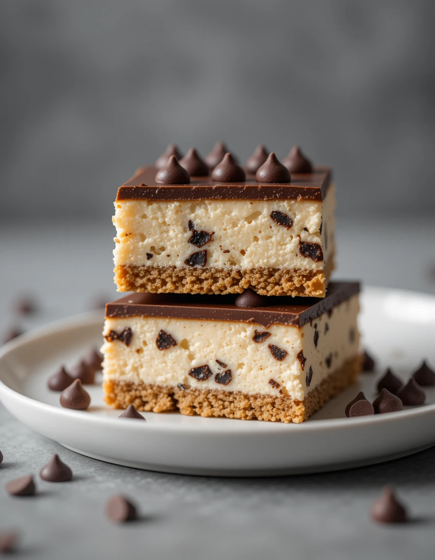 Chocolate Chip Cookie Cheesecake Bars Recipe