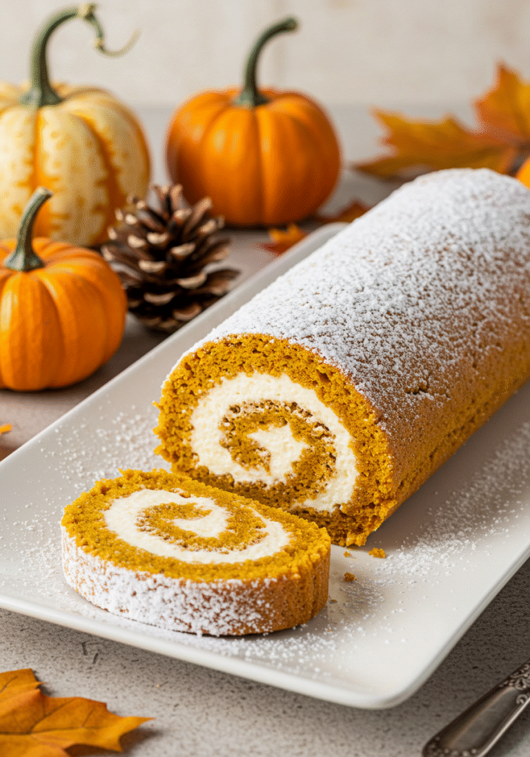 Classic Pumpkin Roll Recipe