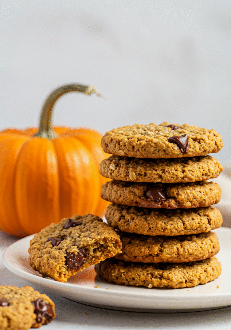 Pumpkin Oatmeal Cookies Recipe