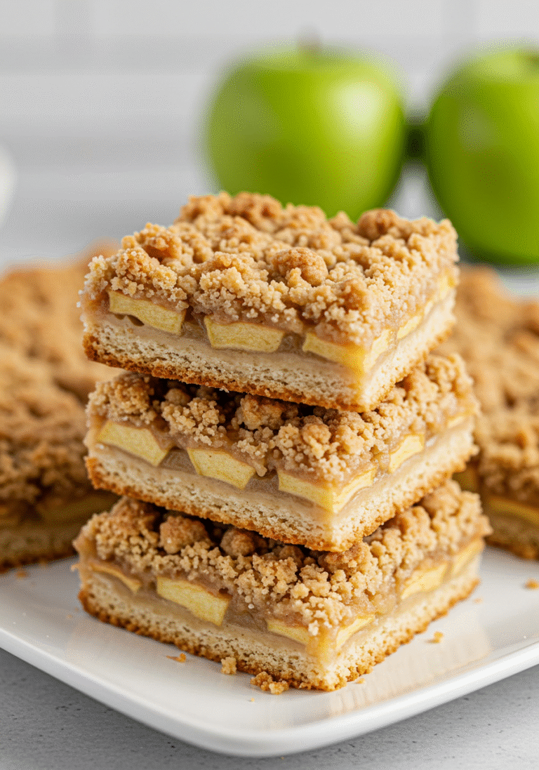 Apple Crisp Bars With Crumb Topping Recipe