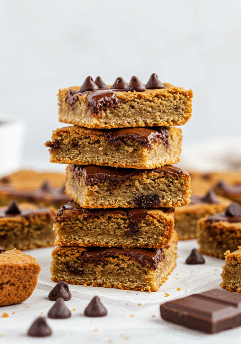 Fudgy Pumpkin Chocolate Chip Bars Recipe